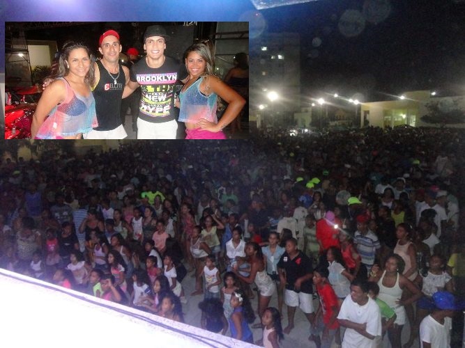 Samuel, Samuquetes e Morena Jamba superlotam Praça 22 de Agosto