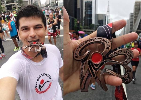 Olha ele! GCM linharense na 93ª Corrida de São Silvestre
