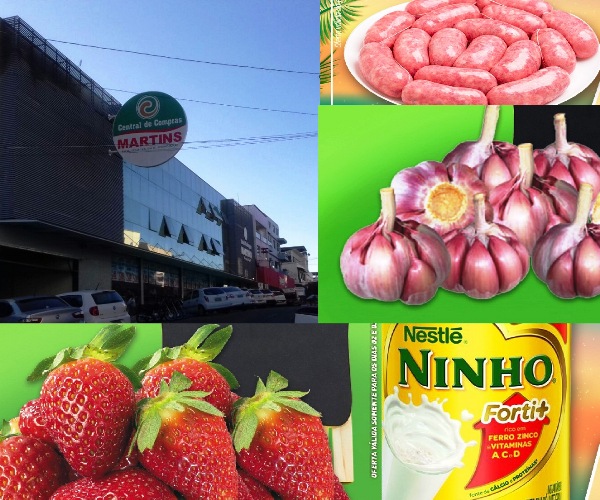 Olhe as ofertas aí! Supermercado Martins tem produtos por menos de R$ 2!