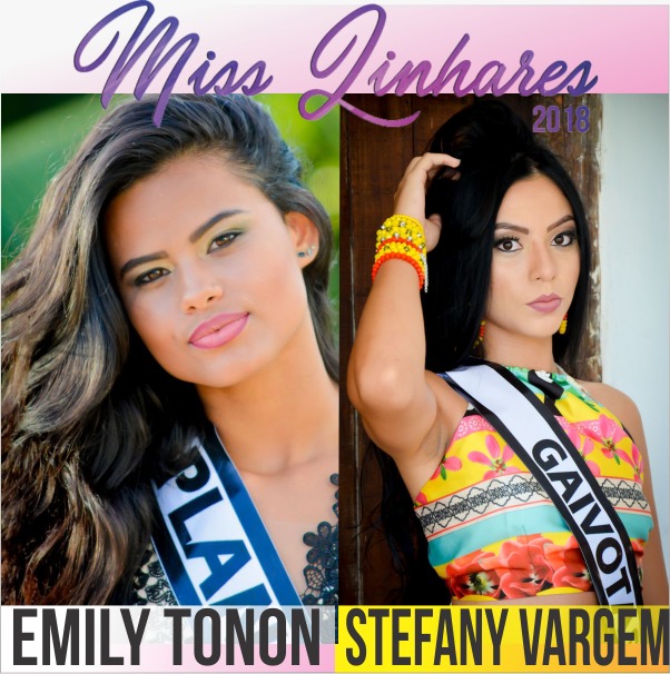 Miss Linhares 2018: A beleza de Emily e Stefany