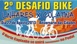 Pedalaço: Linhares lidera número de inscrições no 2º Desafio Bike Linhares X Colatina