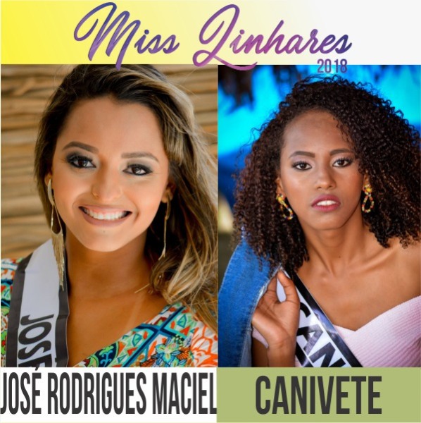 Quem será a Miss Linhares 2018? Hoje temos Juliana e Ana Carolina