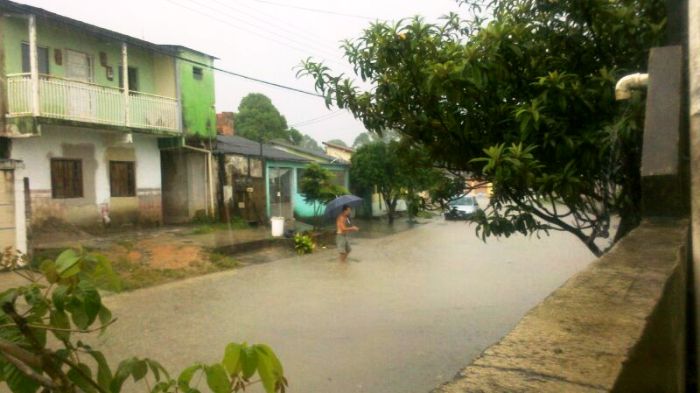 Temporal: pedimos socorro, diz morador do Linhares V