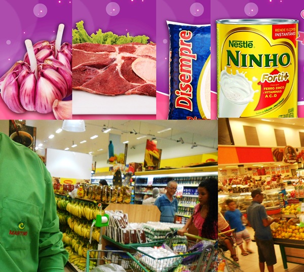Ofertas! Alho, leite, carne e muito mais na lista de preços baixos do Martins Supermercado