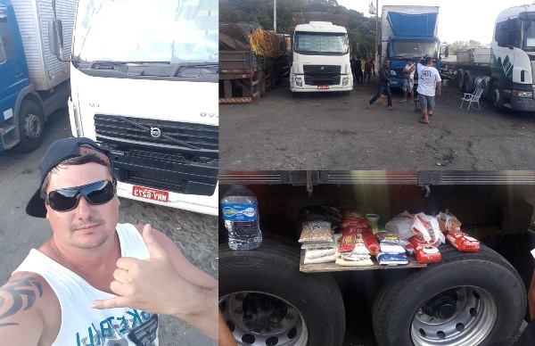 Greve: Caminhoneiro de Linhares fala do sofrimento em pátio de posto de MG