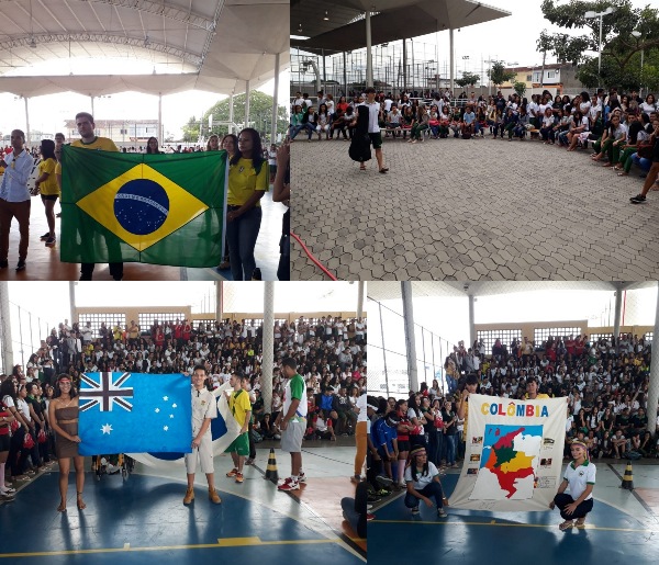 Os parabéns da semana vão para: Alunos e funcionários de uma escola da rede pública de Linhares