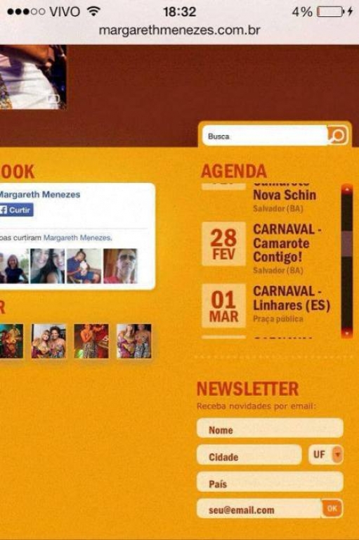 Carnaval no Pontal: show com Margareth Menezes está cancelado