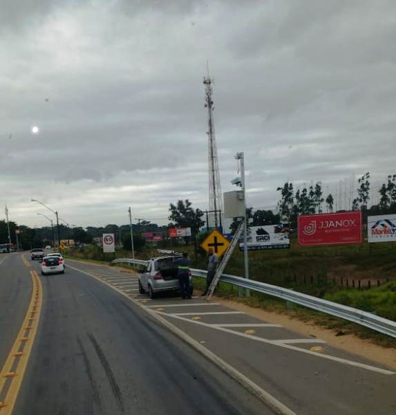 Velocidade: Radar é implantado na BR-101 em Linhares