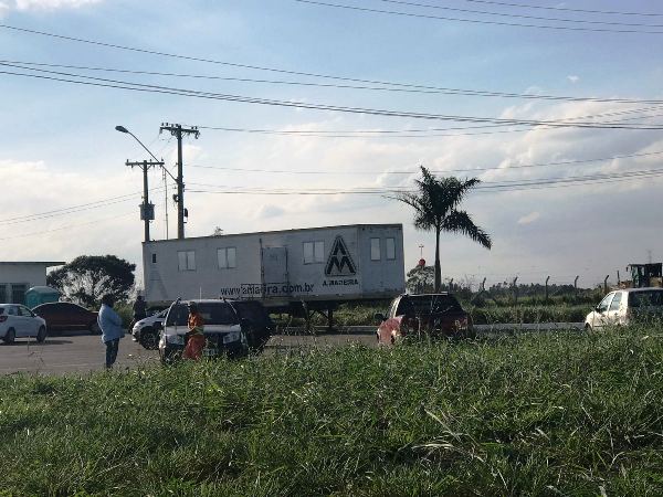 Quero mostrar o que está sendo feito no Aeroporto de Linhares, pede leitor