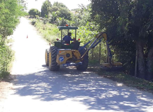 Quartel de Cima em destaque: Serviços de roçagem em evidência