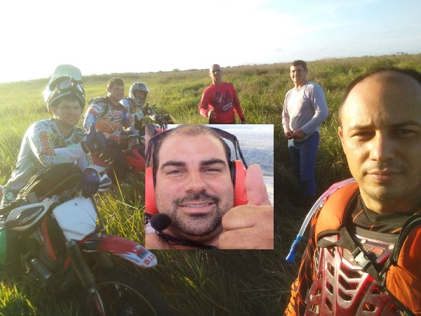 Queda de asa delta: Trilheiros vasculham áreas em busca de Mayke e Douglas