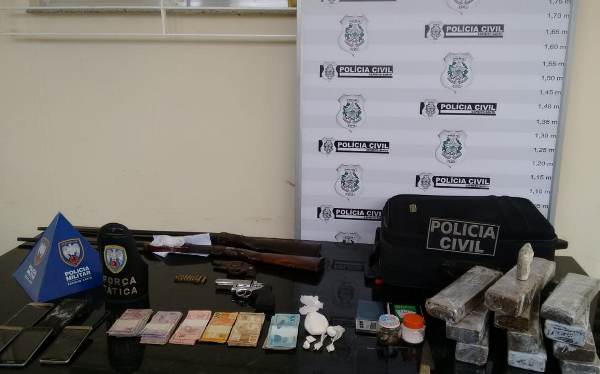 Policiais de Guaçuí desarticulam uma das maiores organizações criminosas do município