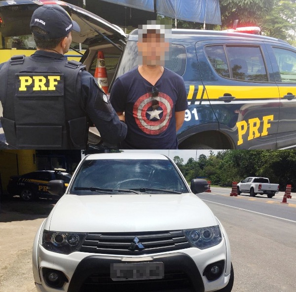 PRF impede ida a sítio e leva veículo e condutor para a delegacia