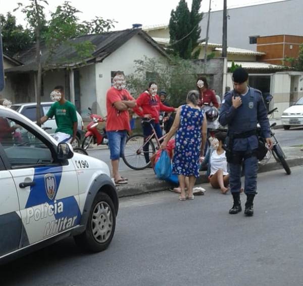 Acidente entre moto e carro deixa feridos no Interlagos
