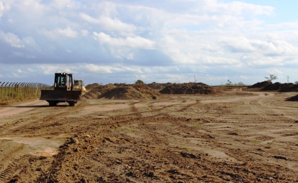 Leitor mostra fotos das obras do novo Aeroporto de Linhares 