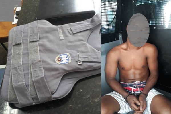 Colete furtado da casa de Soldado da PM é recuperado no Shell