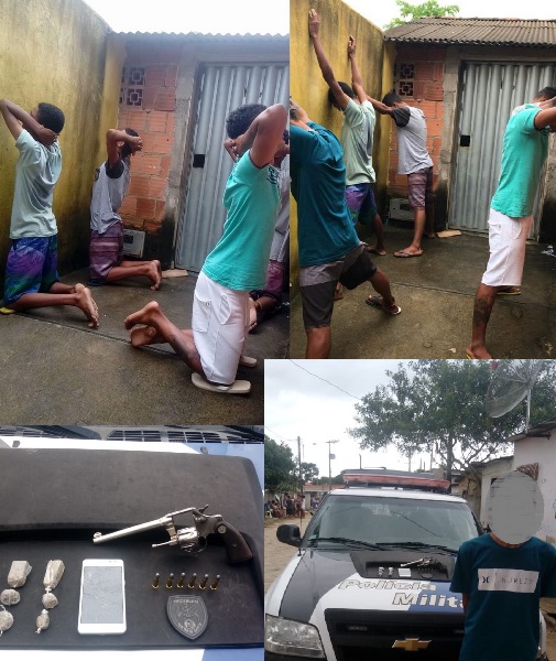 Bonde do Espera: PM apreende menor, droga, dinheiro e arma em Bebedouro