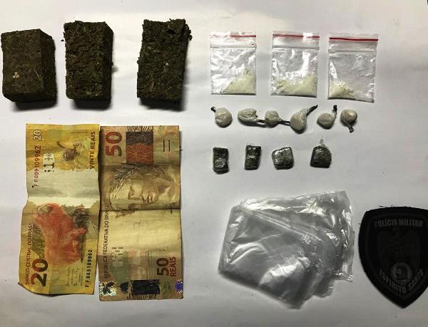 Nego Lu, Neguinho e adolescente conduzidos para a delegacia após denúncia