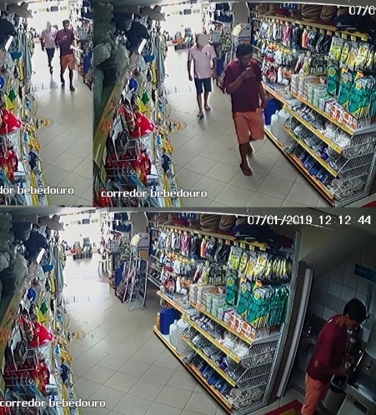 Homem é flagrado furtando produto em loja de Linhares