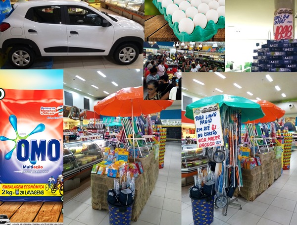 Compras de fim de semana: Tem ofertas, material escolar e linha praia em Linhares