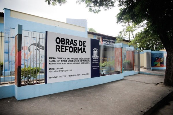 Reformas: Confira quando começa ano letivo em 8 escolas da rede municipal em Linhares