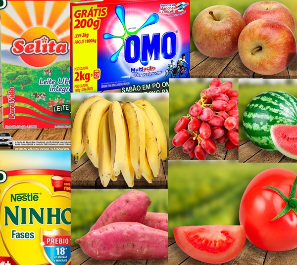 Martins: Ofertas constam frutas, legumes, leite, sabão e muito mais!