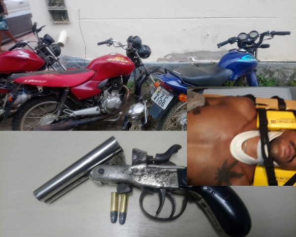 Suspeito reage e leva tiro no quadril durante ação da PC