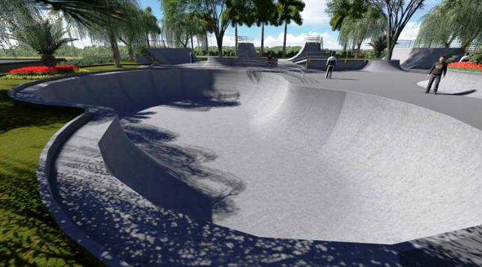 Régis Bittencourt será revitalizada e transformada em praça para prática de skate