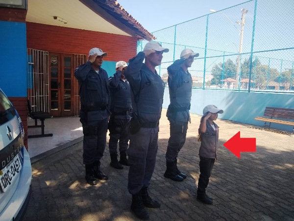 Nina Beatriz: Um sonho realizado junto à Polícia Militar