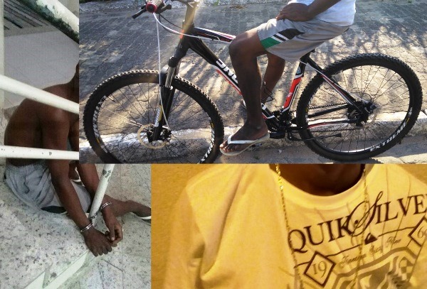 Bike furtada de secretário municipal é entregue em boca de fumo, no Aviso