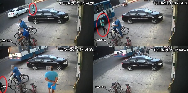 Em oito segundos: Ladrão de bicicleta age no Linhares V à luz do dia