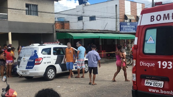 Um morto e outro baleado dentro de bar, no Nova Esperança