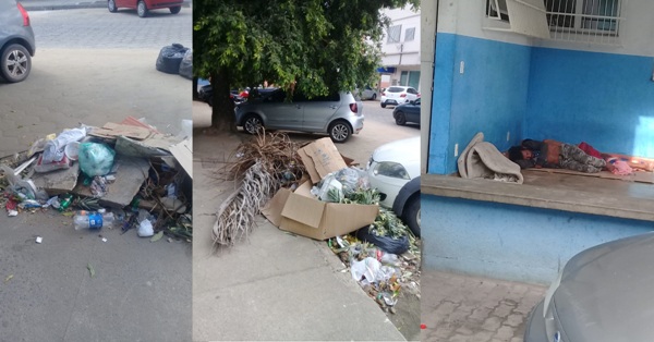 Esquina problema, diz leitora sobre uma das esquinas do HGL, no Araçá