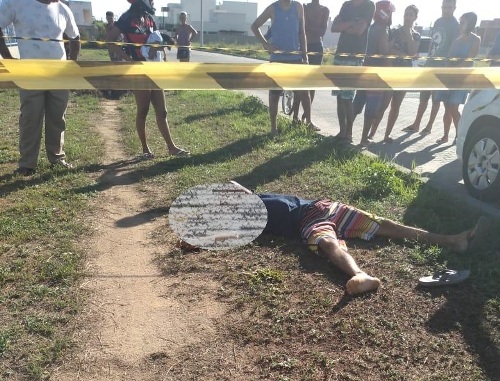 Domingo marcado por homicídio em Linhares. Foi à luz do dia