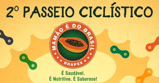 “Mamão é do Brasil” é tema de passeio ciclístico em Linhares