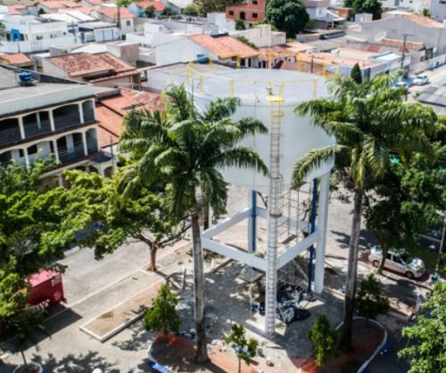 R$ 700 mil: Saae vai reformar 32 caixas d’água da sede e interior de Linhares