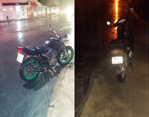 Trio é flagrado com motos roubadas. Foi no Planalto