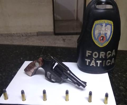 Pó do Shell: Thallys é detido e arma é apreendida pela Força Tática