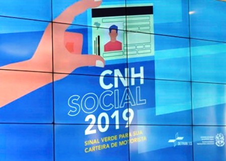 CNH Social 2019: Detran divulga lista de selecionados da 1ª etapa de inscrições 