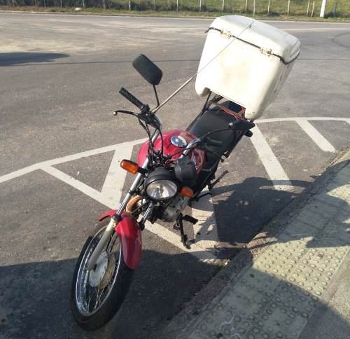 Ladrão furta moto com chave na ignição, mas rastreamento mostra veículo no Jocafe