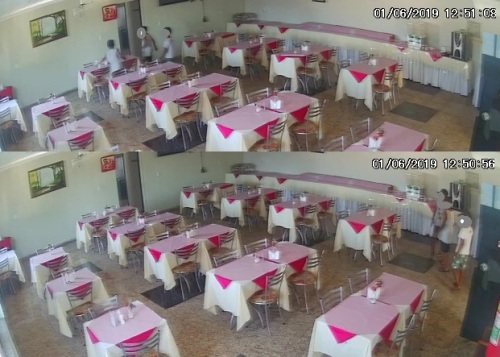Meninos furtam celular em restaurante, no Palmital