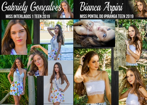 Miss Linhares 2019: E com vocês, Bia e Gabriely, do Pontal e Interlagos, respectivamente