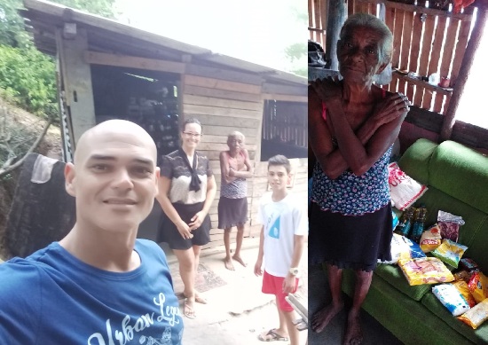 Cenas que marcam: Idosa recebe ajuda inesperada de Cabo da PM em Linhares