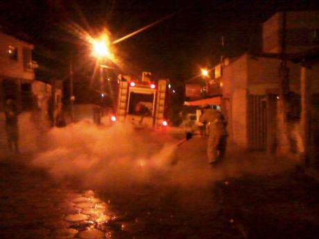 Fogo: Susto durante a madrugada no José Rodrigues Maciel