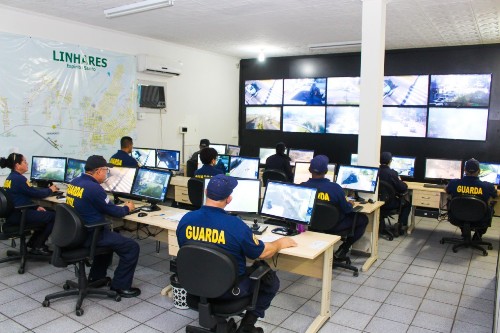 Roubos, furtos e outros: Câmeras registram mais de 1.200 ocorrências em seis meses em Linhares