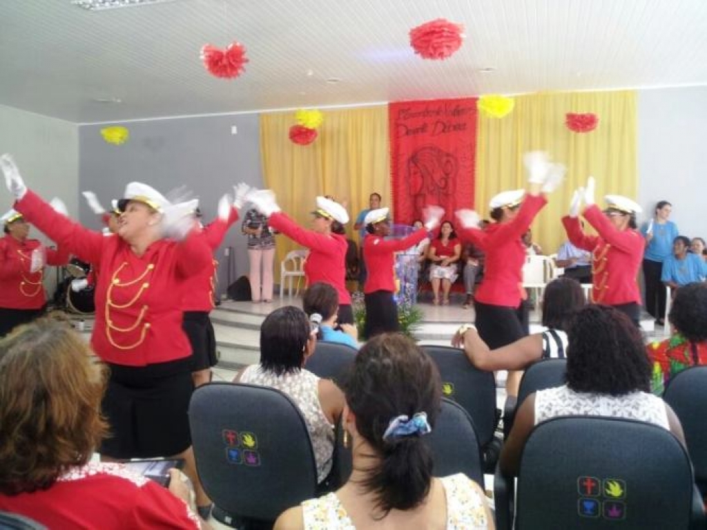 Lindo! Cenas do evento na Igreja Quadrangular na tarde de sábado