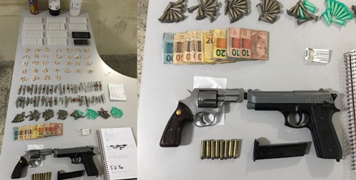 Bandidos de Vitória se dão mal em Bebedouro. Veja lista do que foi apreendido