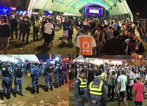 PM e GCM durante o Forró Pontal 2019: Confira relato de ocorrências durante evento