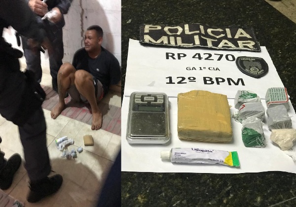 Planalto: Maconha e crack apreendidos dentro de carro alugado por ‘Gordinho’