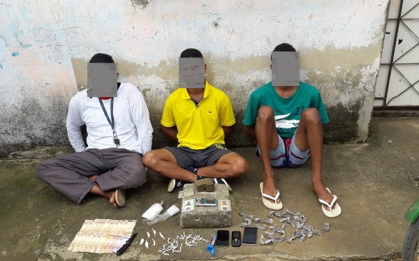 Boca do pé de manga: 3 conduzidos e drogas apreendidas em Bebedouro